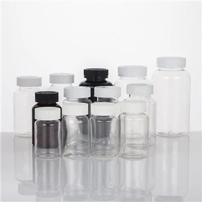 PET töfluhylki Gegnsætt plastflaska